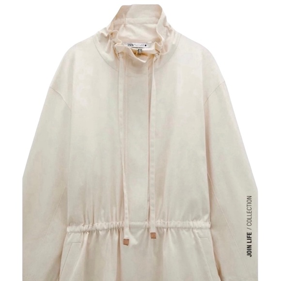 NWT ZARA Parka Dress LMT Edition Blogger Fav - Picture 8 of 9